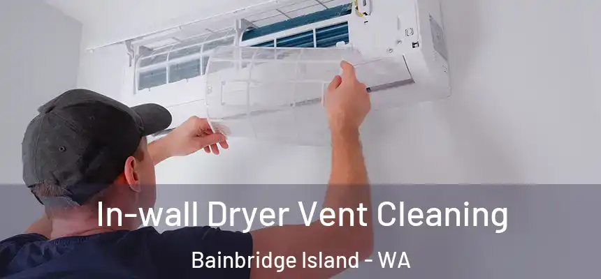 In-wall Dryer Vent Cleaning Bainbridge Island - WA