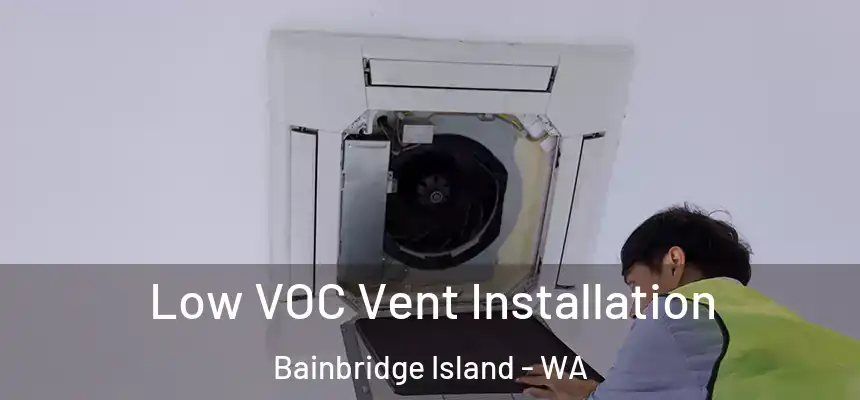 Low VOC Vent Installation Bainbridge Island - WA