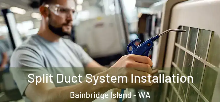  Split Duct System Installation Bainbridge Island - WA